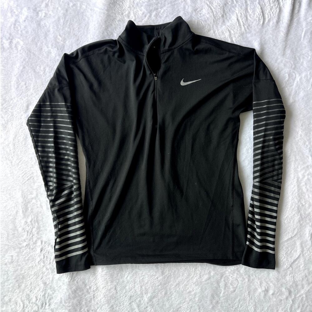 Nike Running Dri-FIT Quarter Zip Long Sleeve Top S